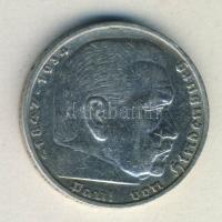 Német 3. Birodalom 1935G. 5M "Hindenburg" Ag T:2