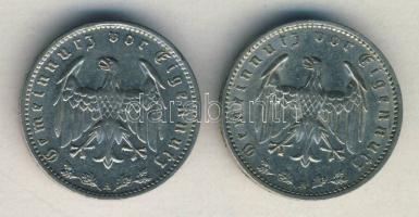 Német 3. Birodalom 1934A 1M (2x) T:2+,2