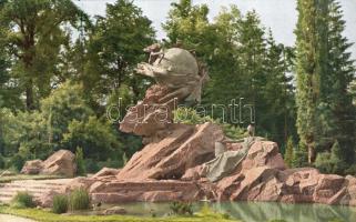 Bern UPU-emlékmű színes T1