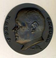 1946. "Török Gáspár" öntött Br plakett szign.:Edvi Illés György T:2