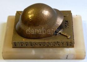 Svájc/Luzern 1939. Lövészdíj Br és márvány T:2