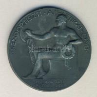 1943. "Rendőrtiszti Athlétikai Club" hadifém emlékérem Szign:Berán L. T:2