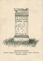 Hévízszentandrás Jupiter emlékkő (small tear)