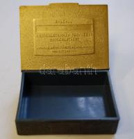 cca 1974 Varsói szerződés összfegyvernemi hadgyakorlat dombornyomott emlékdoboz "A szocialista ...