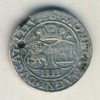 Lengyelország 1569. 4Gr Ag "Sigismund II." T:3 ph. ly.