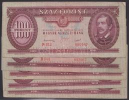 1949. 100Ft + 1957. 100Ft + 1960. 100Ft + 1962. 100Ft + 1968. 100Ft T:II,III