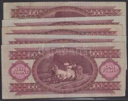 1949. 100Ft + 1957. 100Ft + 1960. 100Ft + 1962. 100Ft + 1968. 100Ft T:II,III