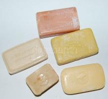 cca 1970 5 db klf használatlan külföldi hotelszappan / 5 unused foreign hotel-soaps
