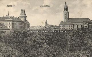 Zombor Erzsébet park