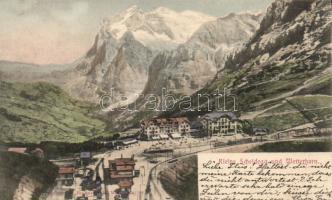 Kleine Scheidegg and Wetterhorn