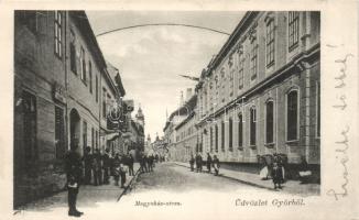 Győr Megyeház utca leányiskolával (Rb)