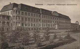 Debrecen Auguszta tüdőszanatórium
