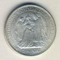 1907. 5K Ag "Koronázási évforduló" "FERT" peremirat T:2+/2