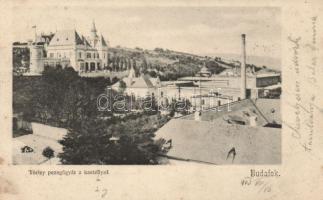 Budapest XXII. Budafok Törley Pezsgőgyár a kastéllyal (levágott / cut)