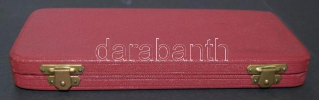 1961. 25Ft Ag + 50Ft Ag + 100Ft Ag "Kodály" sor eredeti díszdobozban T:BU