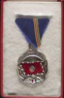 A Haza Szolgálatáért Érdemérem ezüst fokozata, szalaggal T:1/2 Eredeti díszdobozban!