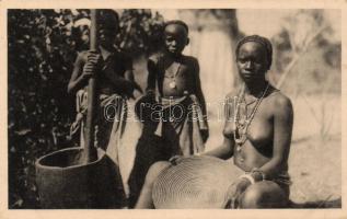 African folklore, Senegal, ethnic nude