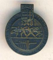 1848-1948. "A Magyar Sportoló Ifjúság Szabadság Ünnepe" kitűző T:2