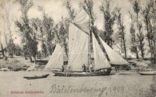 Balatoni halászbárka, Divald