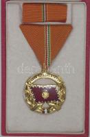 1956. A Haza Szolgálatáért Emlékérem I. fokozata, dísztokban T:1