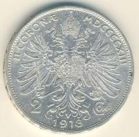 Ausztria 1913. 2K Ag T:2