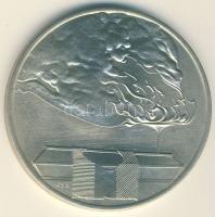 1989. Vértanúk emlékére alpakka érem a Magyar Demokrata Fórum kiadásában, tanúsítvánnyal, tokban T:1