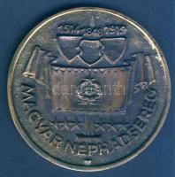 DN "Magyar Néphadsereg" Br emlékplakett díszdobozban T:2