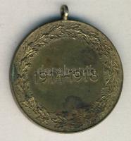 Ausztria 1914-1918. Háborús emlékérem mellszalag nélkül T:2