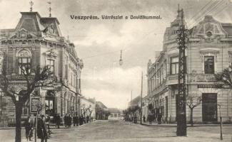 Veszprém várrészlet a Davidikummal