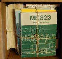 Nagy újság tétel: 1960-1982 Magyar Építőművészet teljes évfolyam + 1964-1980 Városépítési folyóiratok + 1960-1980 Ludas Matyi újság