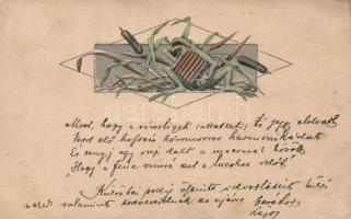 1899 Frog, accordion Emb. (EB)