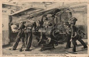 Russo-Japanese war, inside a Japanese warship (fa)