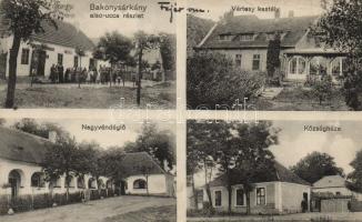 Bakonysárkány nagyvendéglővel és a Vértesy-kastéllyal (EB)