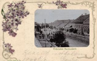 Szolnok Szapáry utca litho (EK)