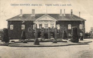 Szany Püspöki kastély (levágott / cut)