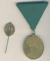 DN "30. véradásért járó kitüntetés kitűzővel, eredeti dísztokban T:2