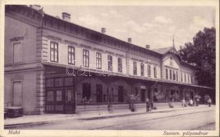 Makó Szecsev. vasútállomás
