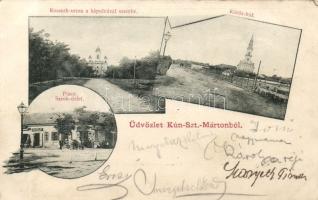 Kunszentmárton vasüzlettel és Bozóky Sándor üzletével