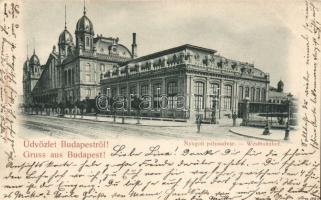 1899 Budapest VI. Nyugati Pályaudvar (levágott / cut)