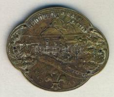 1933 Cserkész jamboree jelvény Gödöllő Királyi kastély / Jamboree metal badge 4x3,5 cm