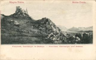 Csorsztyn, Nedecz castles in the Pienines, Divald