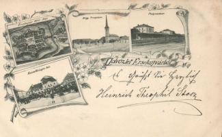 Érsekújvár with railway station