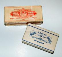 1940  2 db dr. Bruns féle gyapot eredeti bontatlan dobozban