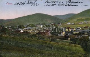 Csaca with railway station