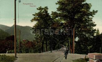 Fenyőháza railway street