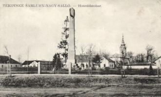 Nagysalló military monument (cut)