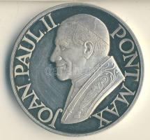 1991. II. János Pál pápa látogatása Magyarországon Ag (1 uncia) emlékérem T:PP eredeti dísztokban és dobozban, tanúsítvánnyal