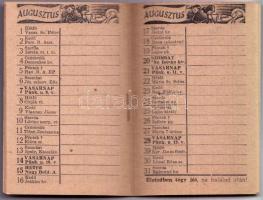 1949 Páduai Szent Antal Fiúárvaház zsebnaptára