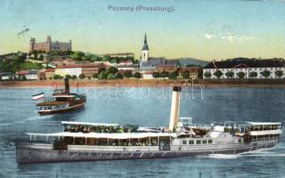 Pozsony with SS Hildegarde (gluemark)