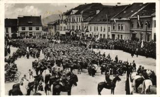 Rozsnyó entry of the Hungarian troops